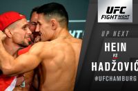 Видео боя Ник Хейн - Дамир Хадзович UFC Fight Night 134