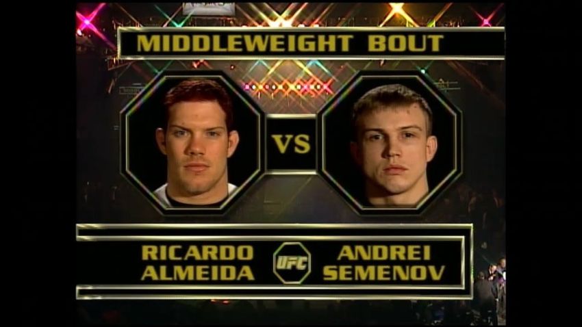Видео боя Андрей Семенов – Рикардо Альмейда UFC 35 Throwdown