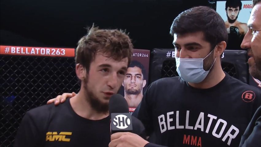 Хасан Магомедшарипов - о дебютном поединке в Bellator: "Для меня это новые чувства"