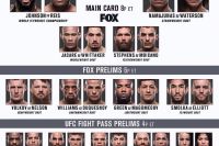 Результаты турнира UFC on FOX 24 