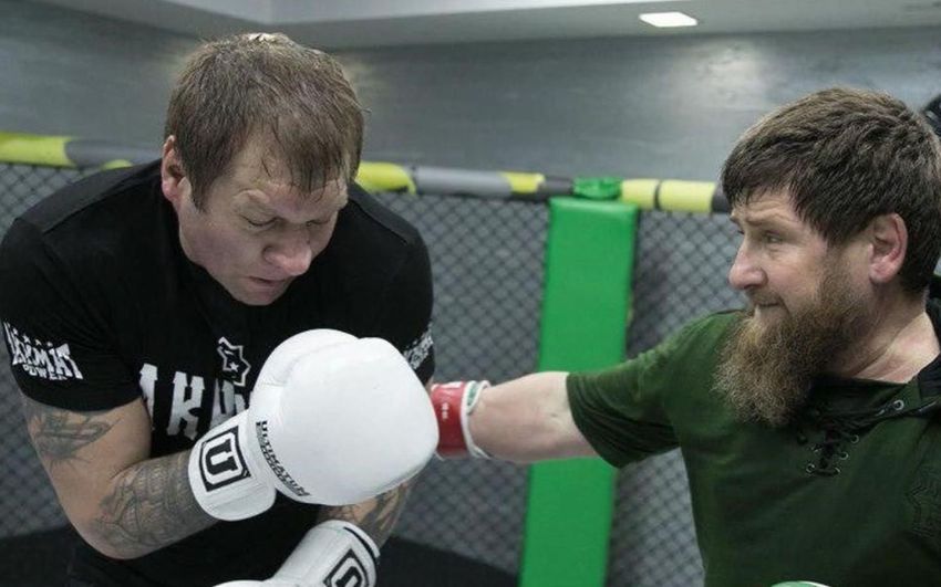 Александр Емельяненко - о тренировках с Кадыровым: "Рамзан очень крепко развит физически"