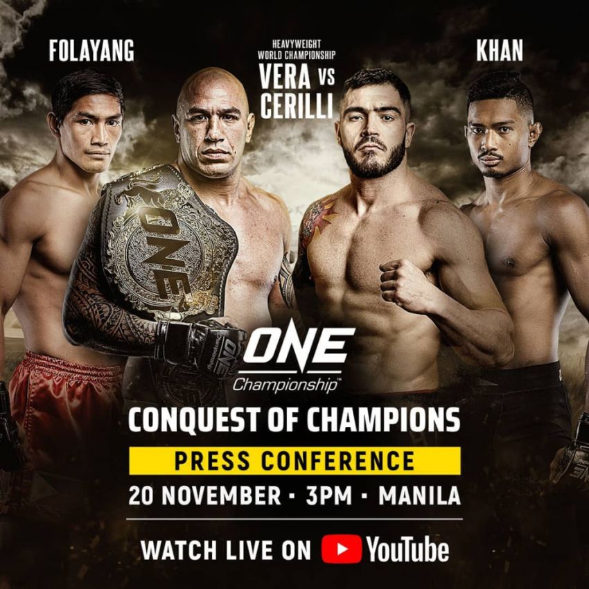 Результаты турнира ONE FC: Conquest of Champions