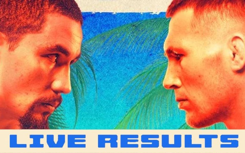 Результаты турнира UFC on ESPN 14: Роберт Уиттакер - Даррен Тилл