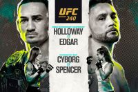 UFC 240: Макс Холлоуэй - Фрэнки Эдгар. Смотреть онлайн прямой эфир
