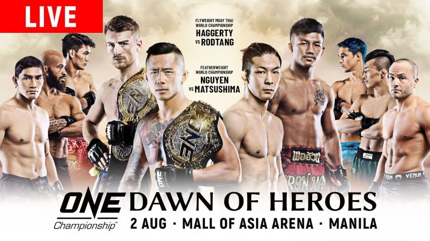 Результаты турнира ONE Championship: Dawn of Heroes Эдуард Фолаянг - Эдди Альварес, Деметриус Джонсон - Тацумида Вада