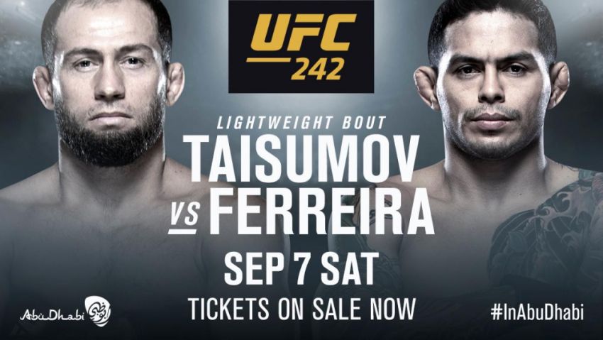 Майрбек Тайсумов - Диего Феррейра на UFC 242 в Абу-Даби