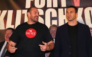 HBO покажет реванш Фьюри - Кличко в прямой трансляции 
