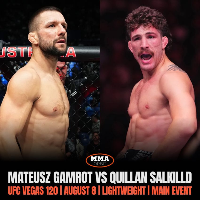 Бой Гамрот - Салкиллд возглавит UFC Fight Night 284