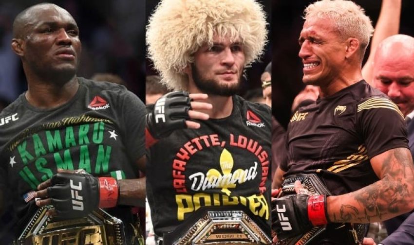 Kamaru Usman was skeptical about the fight between Oliveira and Nurmagomedov