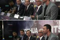Видео: Энтони Джошуа и Владимир Кличко провели пресс конференцию