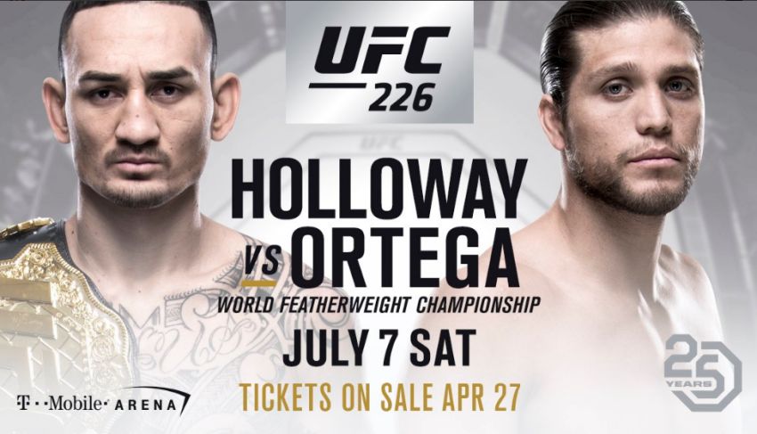 Официально: Бой Макса Холлоуэйя и Брайана Ортеги состоится на UFC 226