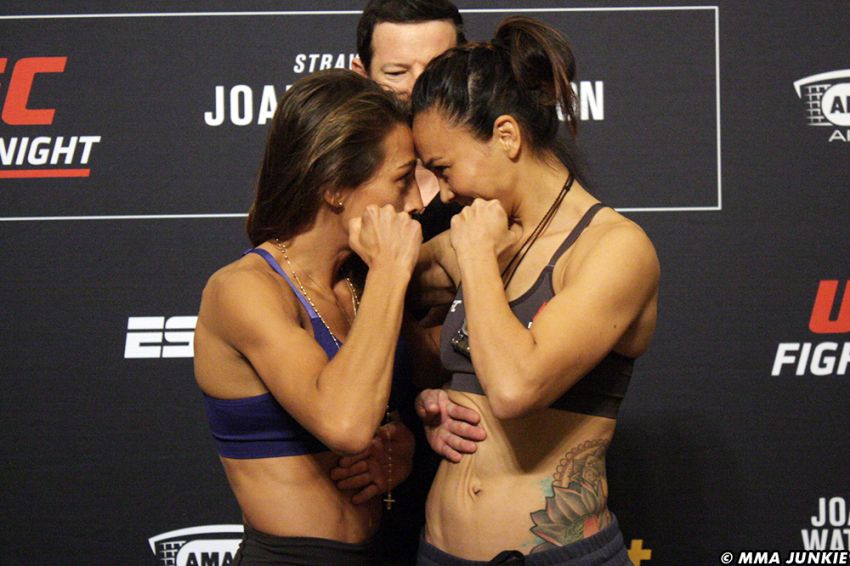 Видео боя Йоанна Енджейчик - Мишель Уотерсон UFC Fight Night 161