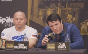  Насмешка Чейла Соннена над Федором Емельяненко + мнение Емельяненко о Соннене