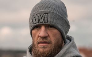 Реакция Конора МакГрегора на презентацию нового пояса UFC
