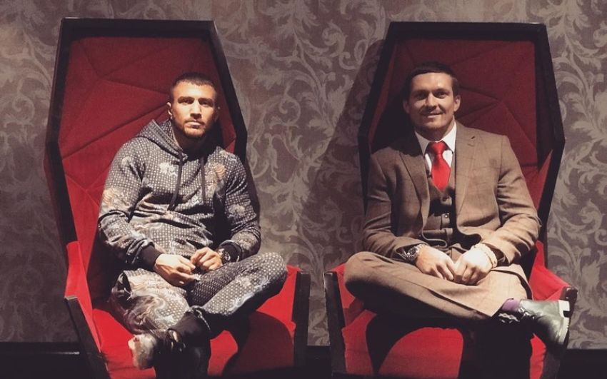 Василий Ломаченко: "Если Саша стал абсолютным чемпионом мира, значит я тоже должен"