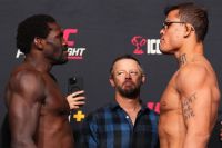 Результаты взвешивания участников турнира UFC on ESPN 62