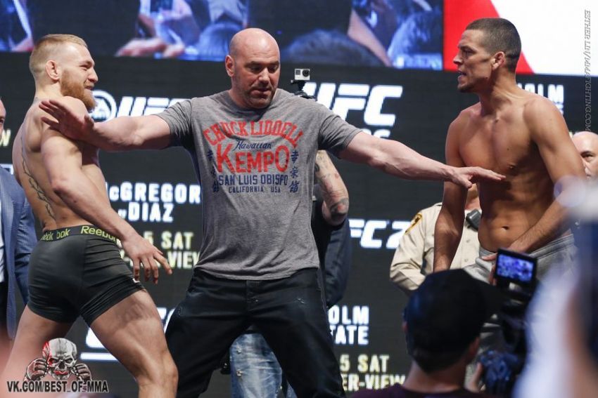 Реванш между Конором МакГрегором и Нэйтом Диазом находится в разработке на турнир UFC 200