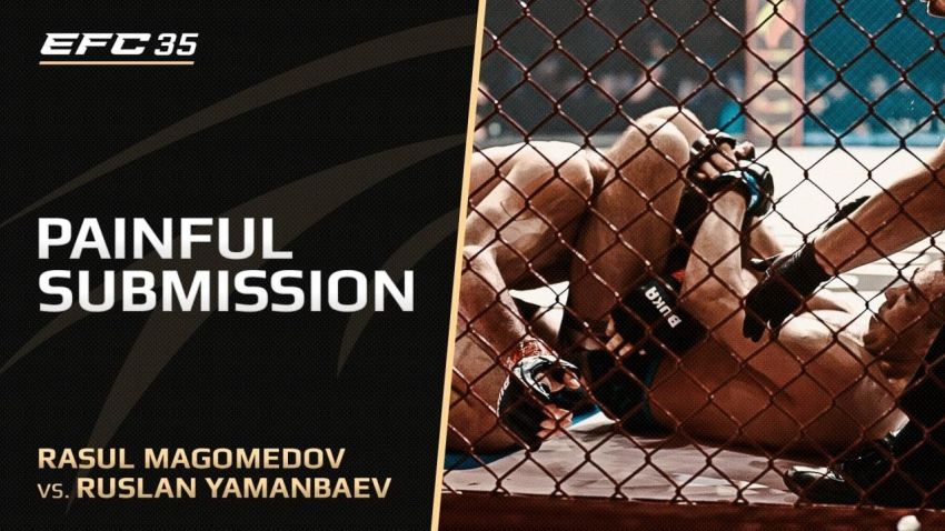 Видео боя Расул Магомедов – Руслан Яманбаев EFC 35