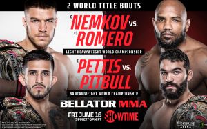 Результаты турнира Bellator 297