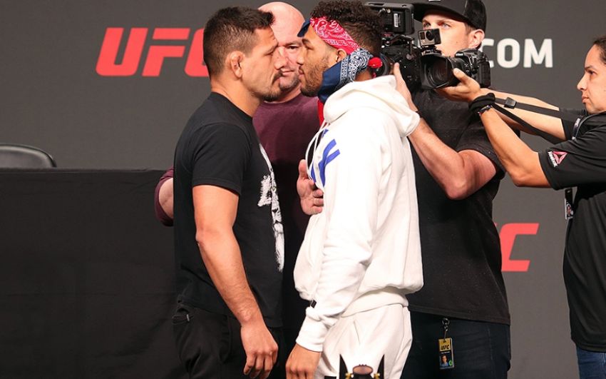 Ставки на UFC Fight Night 152: Коэффициенты букмекеров на турнир Рафаэль Дос Аньос - Кевин Ли