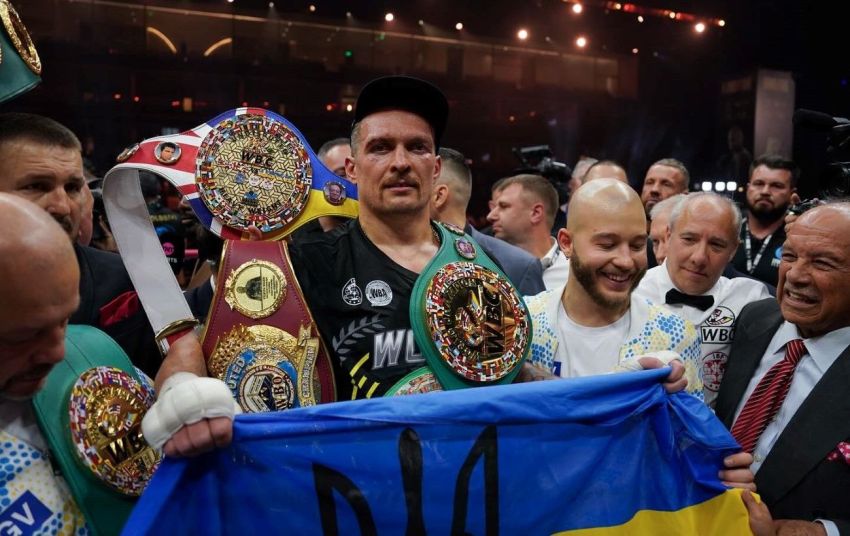 "Это мой подарок вам": Александр Усик объявил об отказе от титула IBF