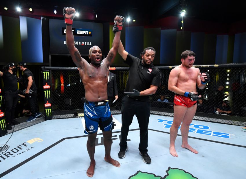 Слова Дерека Брансона после победы над Дарреном Тиллем на UFC Fight Night 191
