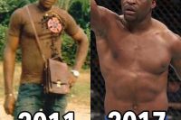 Фото дня : Францис Нганну в 2011 и в 2017