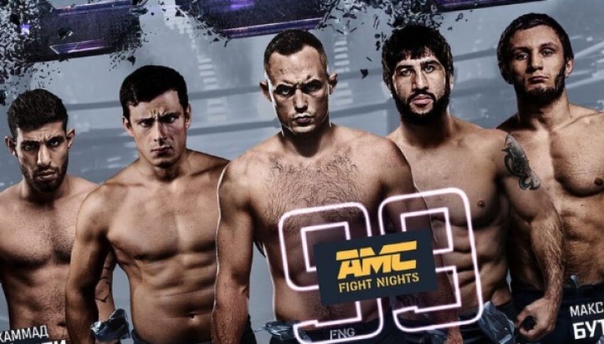 Результаты турнира AMC Fight Nights 99: Алексей Махно – Давид Хачатрян