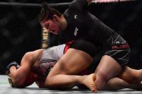 Яна Куницкая досрочно проиграла Ирен Алдане на UFC 264