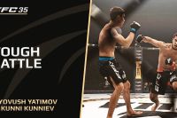 Видео боя Кунни Куниев – Сиевуш Ятимов EFC 35