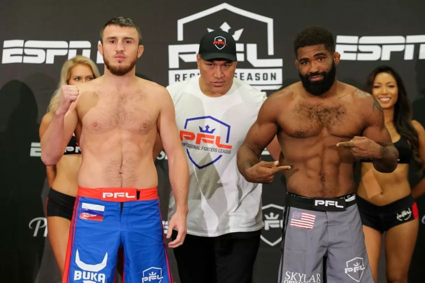 Файткард турнира PFL 7: Магомед Магомедкеримов - Крис Кертис 2