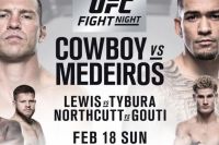 Видео взвешивания участников турнира UFC Fight Night 126