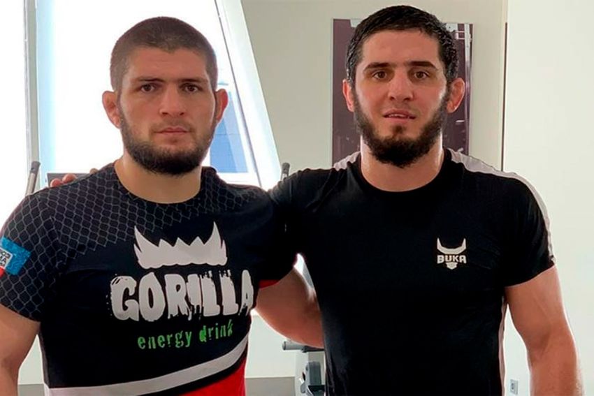 Islam Makhachev sparred in wrestling with Khabib Nurmagomedov