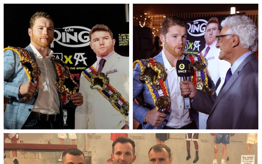 InstaBoxing 22 октября 2018: Канело получает пояс The Ring, Градович навестил Каваляускиса