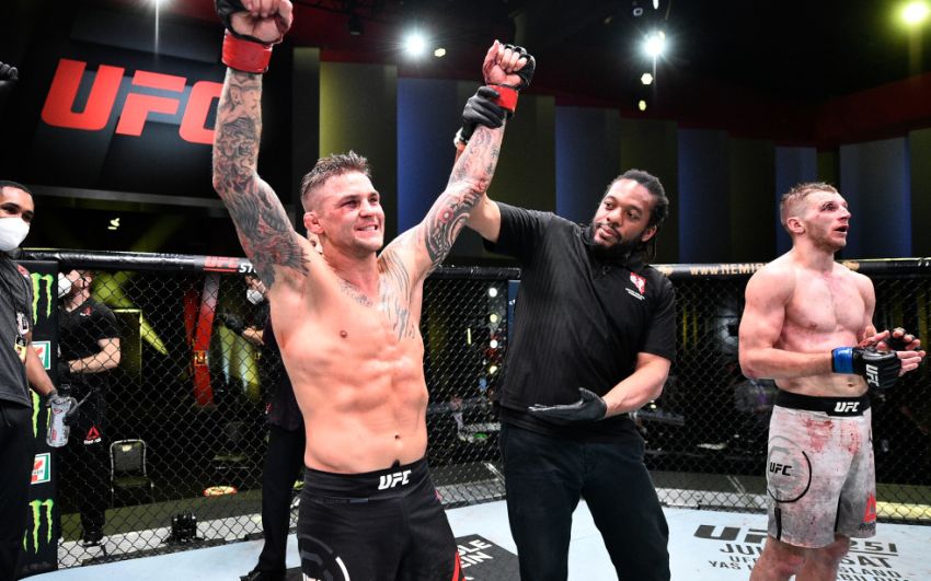 Слова Дастина Порье после победы над Хукером на UFC on ESPN 12