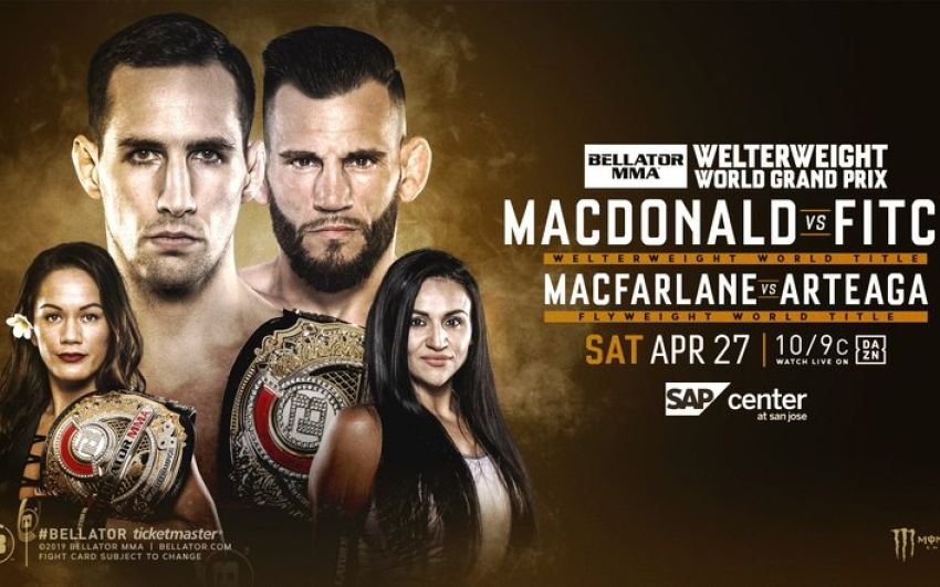 Файткард турнира Bellator 220: Рори Макдональд - Джон Фитч