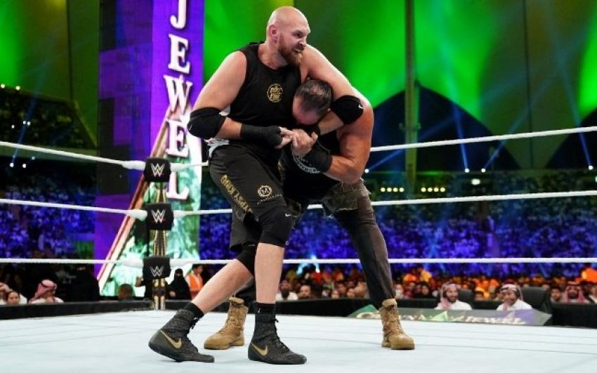 Тайсон Фьюри: "WWE выбрали меня вместо Уайлдера, потому что я умею развлекать людей"