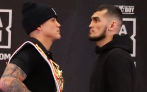Джозеф Диас и Шавкат Рахимов встретились лицом к лицу на финальной пресс-конференции