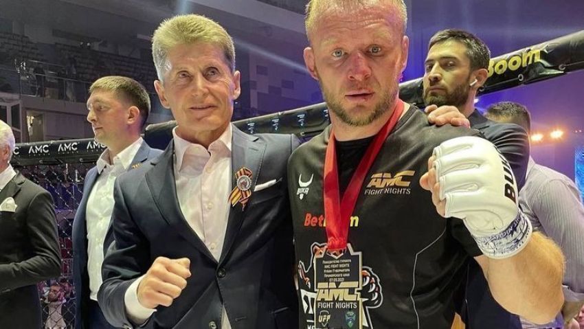 Александр Шлеменко назвал причину неубедительного выступления в бою с Марсио Сантосом