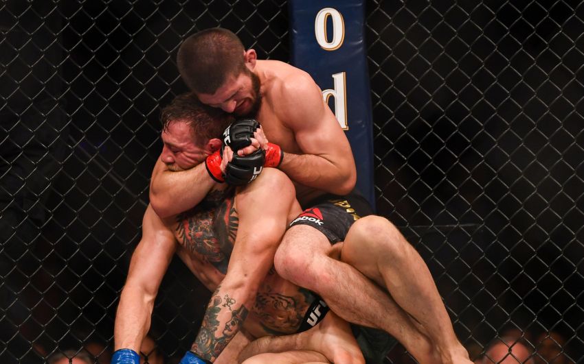 Этот день в истории: Хабиб Нурмармагомедов победил Конора МакГрегора на UFC 229