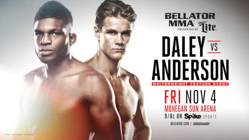 Файткард турнира Bellator 247: Пол Дейли - Дерек Андерсон