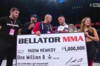 Вадим Немков победил Кори Андерсона в финале Гран-при Bellator в полутяжелом весе