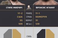 Видео боя Стипе Миочич - Фрэнсис Нганну UFC 220