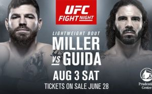 Джим Миллер и Клей Гуида встретятся на UFC on ESPN 5 