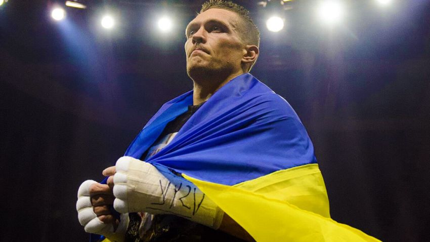 Александр Усик обратился к украинцам