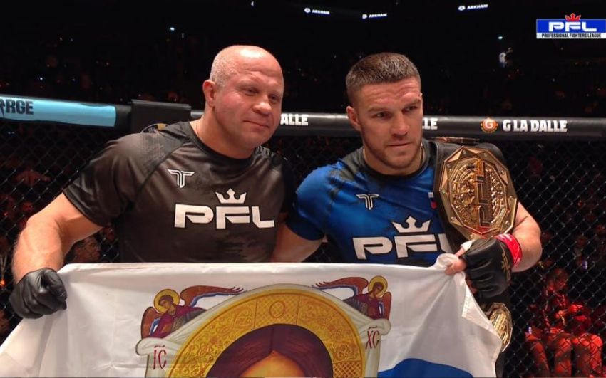 Вадим Немков засабмитил Ренана Ферейру на PFL Europe 4 и стал чемпионом PFL