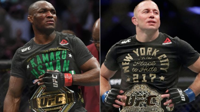 Kamaru Usman is convinced he could defeat former division leader Georges St-Pierre