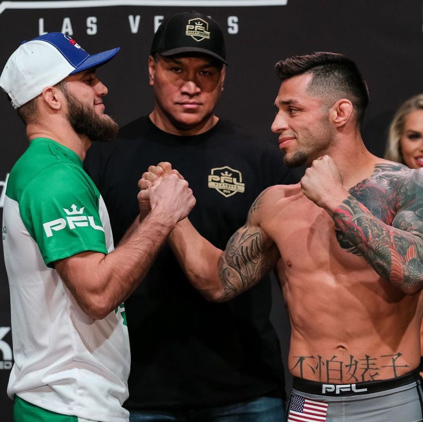 Мовлид Хайбулаев уступил Даниэлю Пинеде на PFL 8