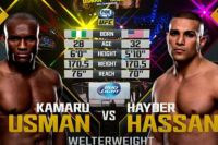 Видео боя Камару Усман - Хейдер Хассан UFC The Ultimate Fighter 21 Finale