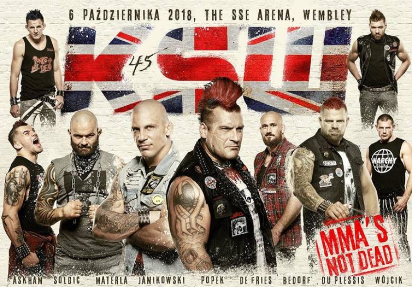 Прямая трансляция KSW 45: Фил Де Фрис – Карло Бедорф